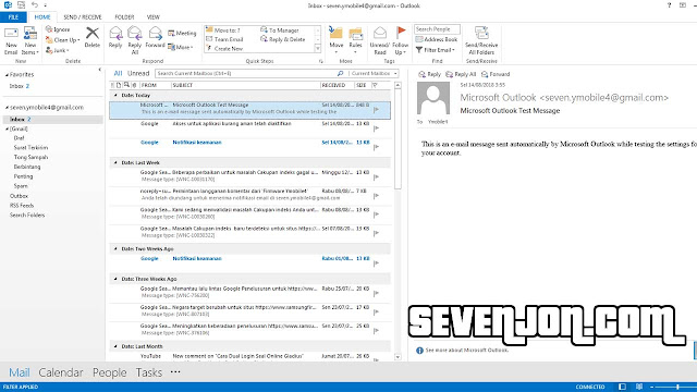 Setting Microsoft Outlook Gmail 22