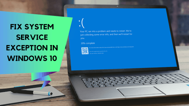 Cara Memperbaiki System Service Exception Error di Windows 10