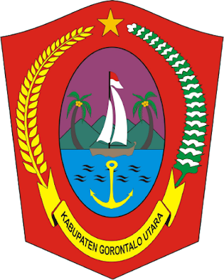 Logo / Lambang Kabupaten Gorontalo Utara - Latar (Background) Putih & Transparent (PNG)