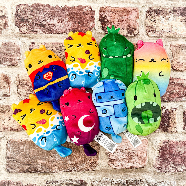 Selection of the Cats Vs Pickles plushies