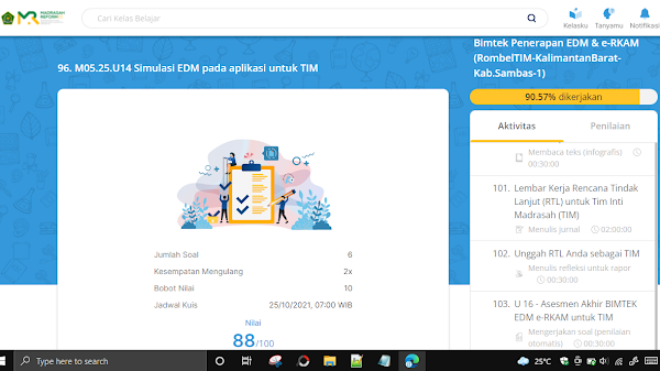 Kunci Jawaban 96. M05.25.U14 Simulasi EDM pada aplikasi untuk TIM