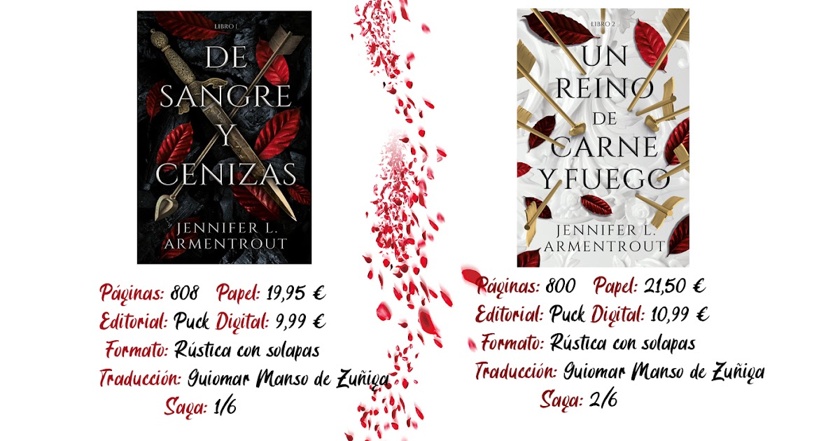 Saga Completa De Sangre Y Cenizas (seis Libros) - Armentrout
