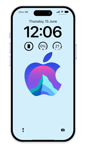 HD Apple logo wallpaper iPhone