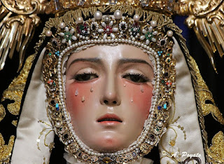 Recorrido del Rosario Vespertino Ntra. Sra. Madre de Dios en sus Tristezas esta tarde en Córdoba