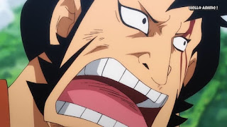 ワンピースアニメ 910話 ワノ国編 | ONE PIECE 錦えもん