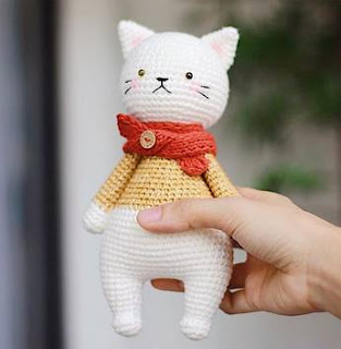 PATRON GRATIS GATO AMIGURUMI 47006 🐈