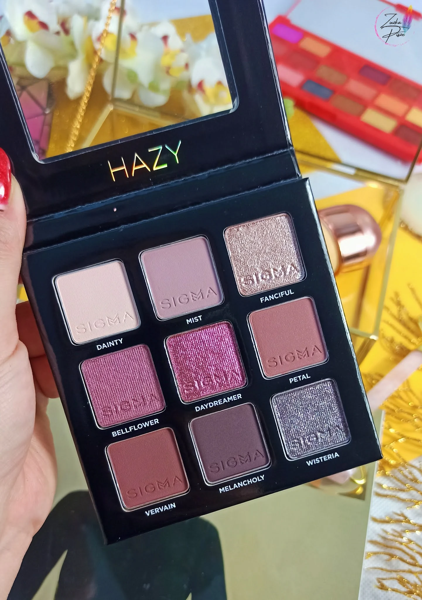 Sigma Beauty Eyeshadow Palette Hazy - paleta cieni do powiek