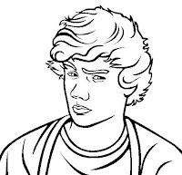 Louis Tomlinson coloring page