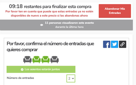 Viagogo entradas estafa