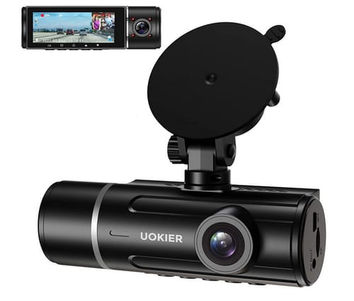 UOKIER IR Night Vision FHD 1080P Car Dash Camera