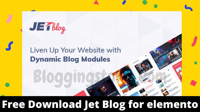 Download Jet Blog for Elementor