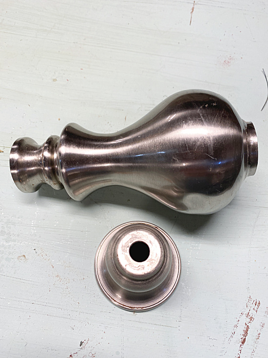stainless lamp parts