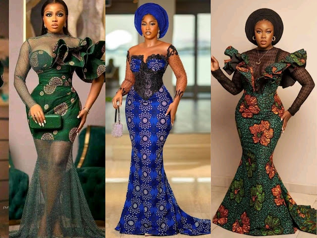 Trendy Ankara Long Gown Styles In 2021 and 2022