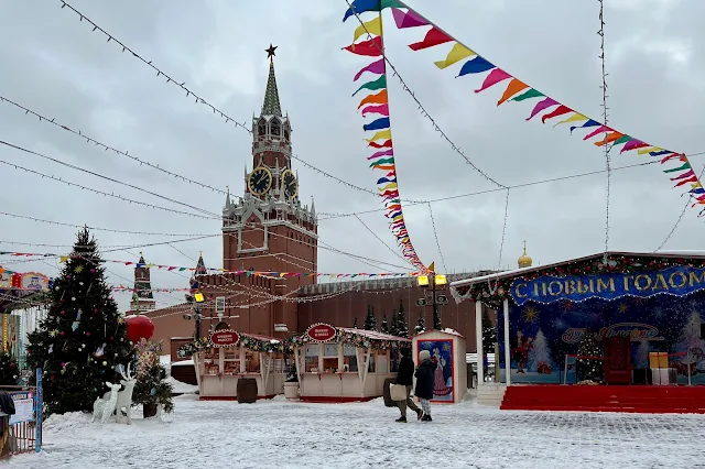 Красная площадь, Кремль, Спасская башня