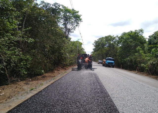 Governo da Paraíba avança com obras de restauração da rodovia que liga Alagoa Grande a Remígio