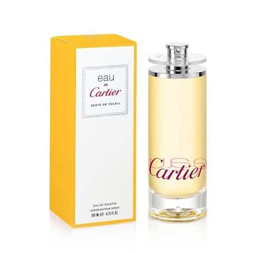 Perfume femenino Zeste de Soleil o pedazo de sol de Cartier