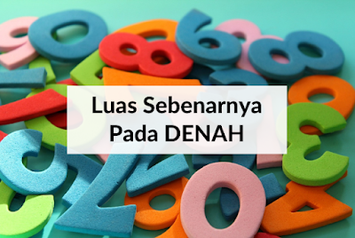 Soal Luas Sebenarnya Pada Denah