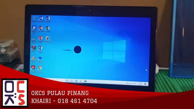 SOLVED: KEDAI LAPTOP SUNGAI DUA | ASUS K43S SCREEN DOT, SCREEN PROBLEM, NEW SCREEN REPLACEMENT