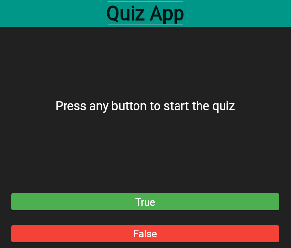 Quiz App with downloaded questions