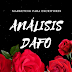 El análisis D.A.F.O para escritores