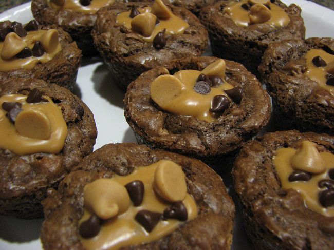 Brownie Peanut Butter Cups Recipe