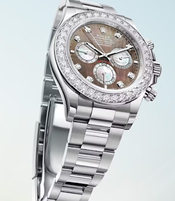 Rolex Daytona Chronograph Mother-Of-Pearl Dials And Diamond Bezels 126579RBR