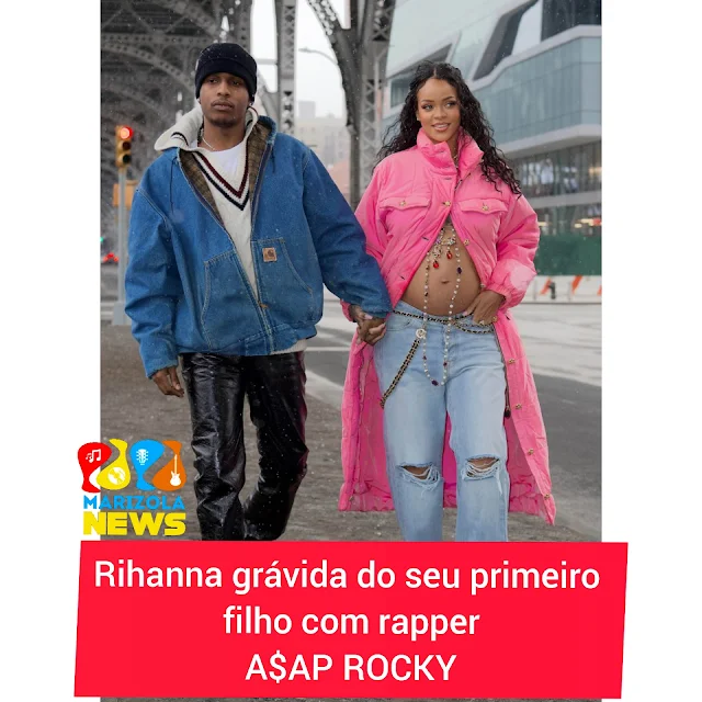 Rihanna está grávida! A cantora e ícone da moda espera seu primeiro filho com A$AP Rocky