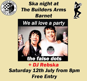 The False Dots next Gig in the Borough of Barnet!