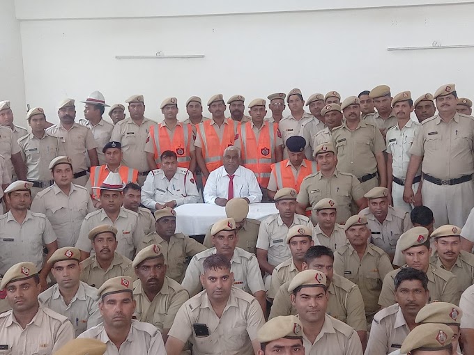 कमिश्नर ऑफ पुलिस के दिशा निर्देशानुसार होमगार्ड में कार्यरत 150 जवानों को आईआरबी भोंडसी के द्वारा आपदा प्रबंधन का प्रशिक्षण दिया गया