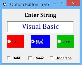 How-option-button-works-in-Visual-Basic