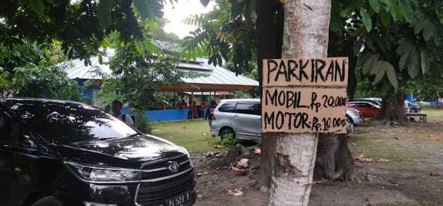 Pembukaan PON XX Papua Jadi Berkat bagi Warga Penyedia Lahan Parkir.lelemuku.com.jpg