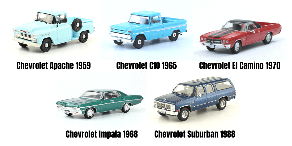 grandes autos memorables chevrolet