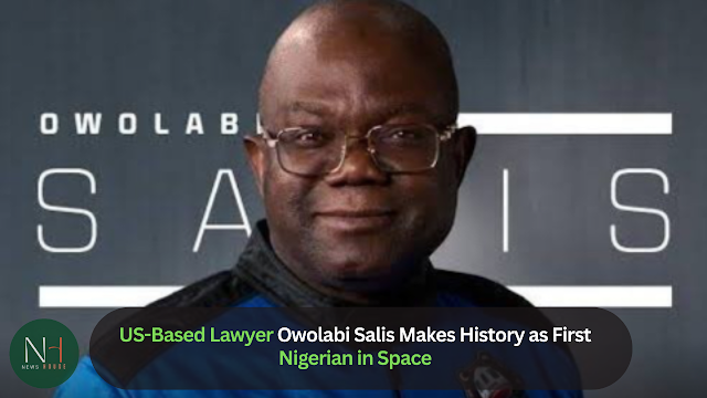 US-Based Lawyer Owolabi Salis Makes History as First Nigerian in Space