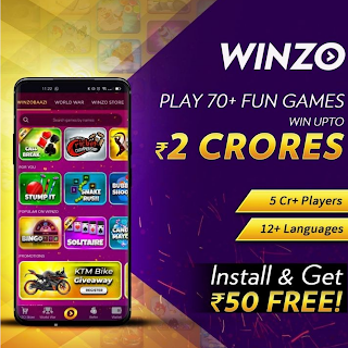 WINZO app is free or not