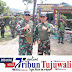 Kunjungan Kerja Brigjen TNI Tagor Rio Pasaribu, S.E (Dankolakops Korem 172/PWY) beserta Rombongan di Pos Kotis Walesi Satgas Pamtas Kewilayahan RI-PNG Yonif 521/DY
