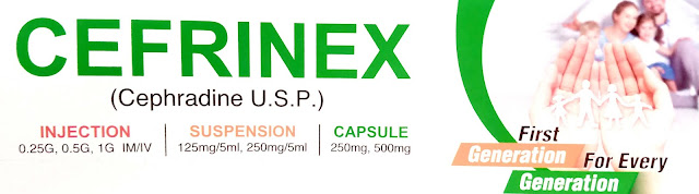 CEFRINEX Capsules Uses