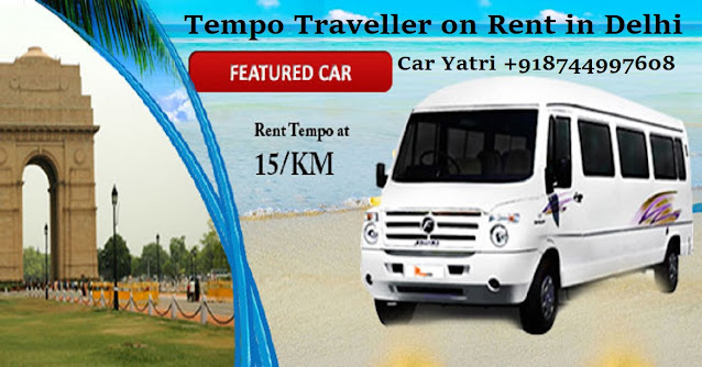 Tempo Traveller on Rent booking service in Delhi NCR