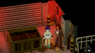 Mara Forest standing next to Julie Baron. Julie should return for any sequel, she's great. Just have her show up like some cartoon character.