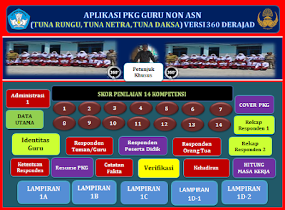 Aplikasi PKG 360 Derajad Khusus Guru SLB Non ASN