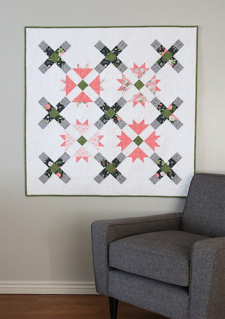 Tessa baby quilt found on A Bright Corner quilt blog