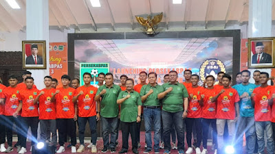 Pj Bupati Pasuruan, Launching Persekabpas Dalam Liga 3 Jawa Timur 2023