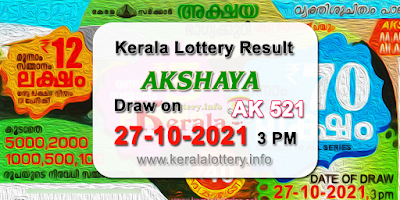 kerala-lottery-results-today-27-10-2021-akshaya-ak-521-result-keralalottery.info