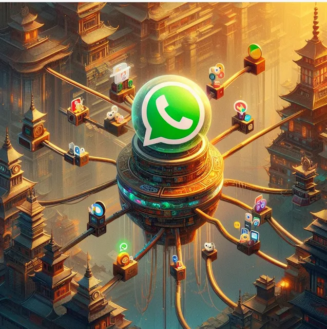 صورة تمثل المقال حول إمكانية التشغيل التفاعلي لتطبيق WhatsApp مع التطبيقات الأخرى