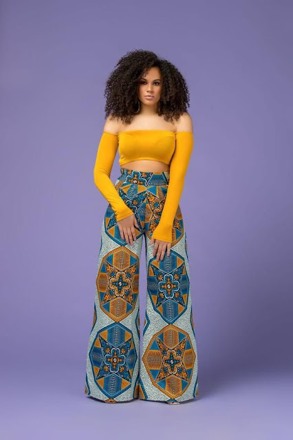 Ankara Print Pant Styles for Ladies