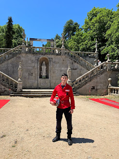 Gabriel Puxian participa do 3o Campeonato Bombeirinho de Ferro em Lamego, Portugal