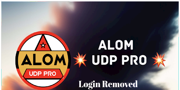 Alom UDP Pro v1.0 Login Removed Mod Apk