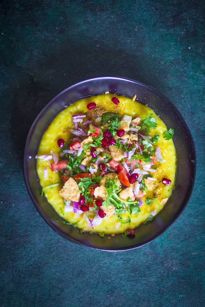 Moradabadi Dal Chat, moong dal chaat