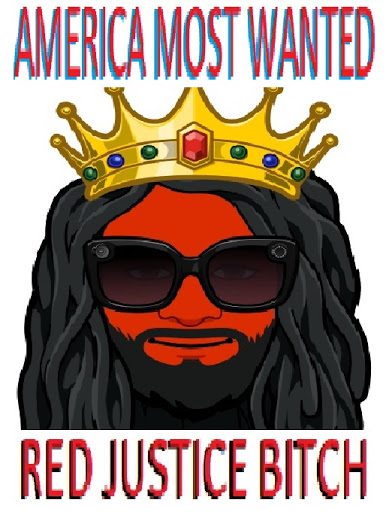 AMERICA MOST WANTED NETWORK RED JUSTICE BITCH