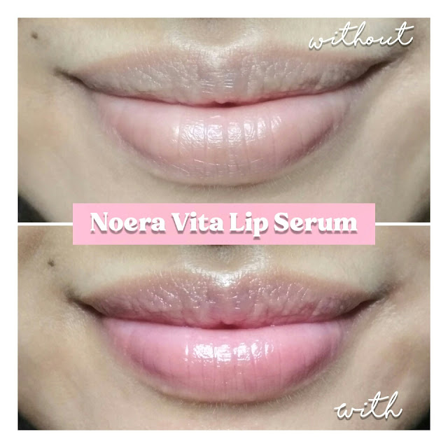 Noera Vita Lip Serum untuk Bibir Lembut dan Pink Natural - Review Lip Tint Lip Gloss