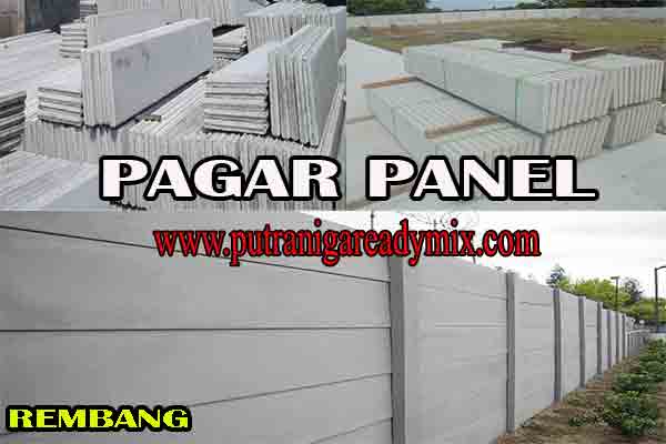 Harga Pagar Panel Beton Rembang Terbaru 2024